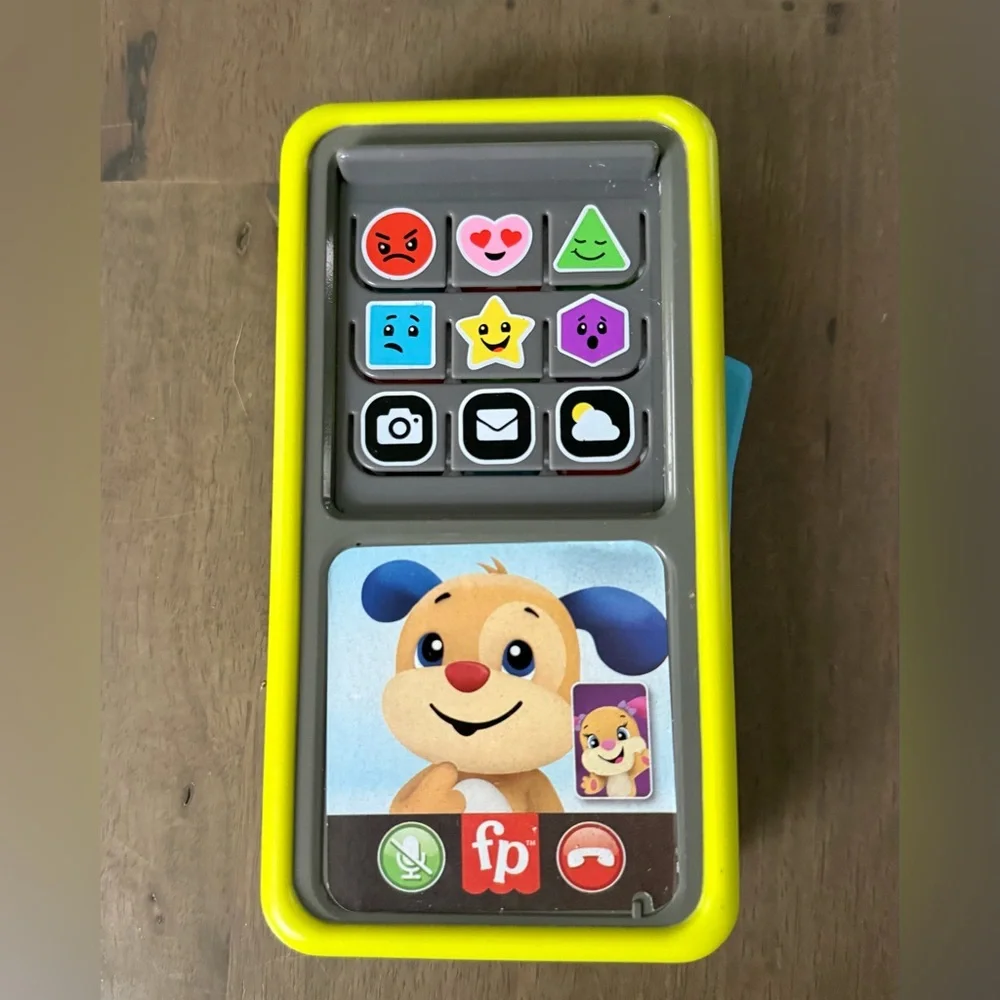 2022 Fisher-Price Laugh & Learn 2-in-1 Smart Slide to Learn Smart Phone Toy